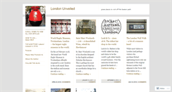 Desktop Screenshot of londonunveiled.com